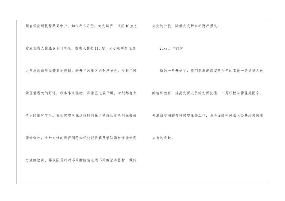 景区安保人员年终总结_第3页