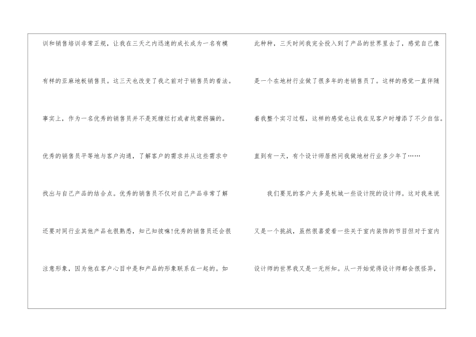 暑期产品推广实习工作总结_第2页