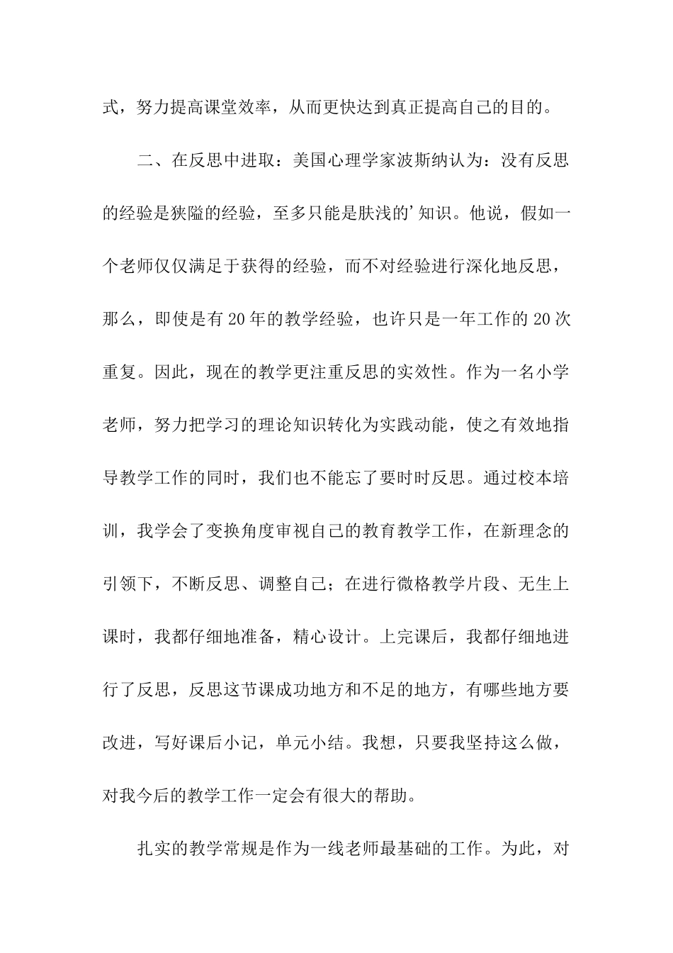 暑期培训教师总结_第2页