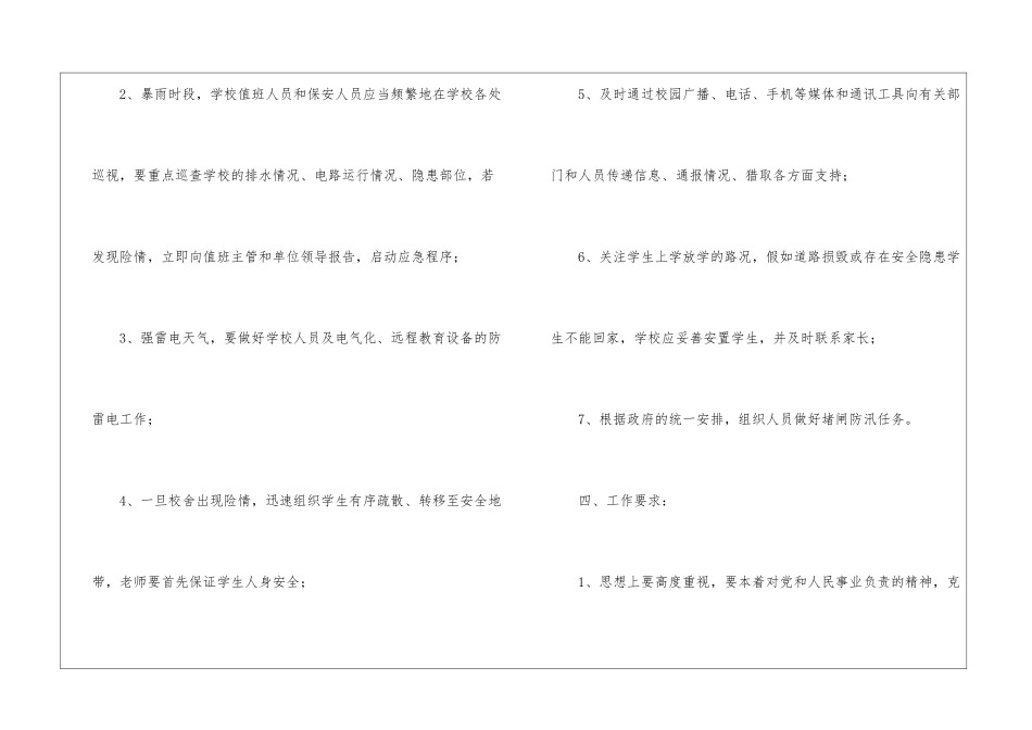暴雨的应急预案_第3页
