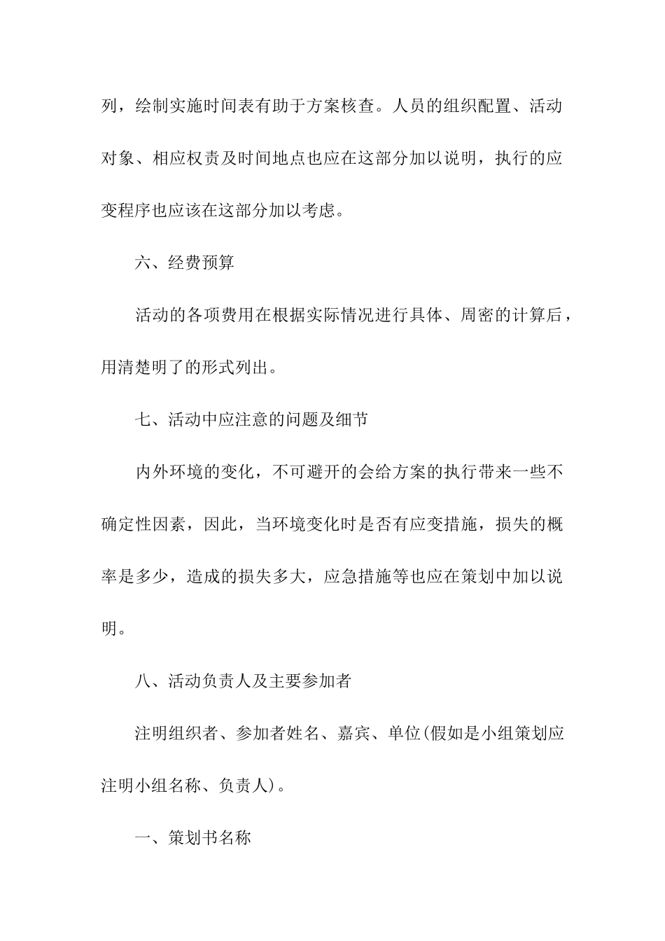 最佳策划书格式_第3页