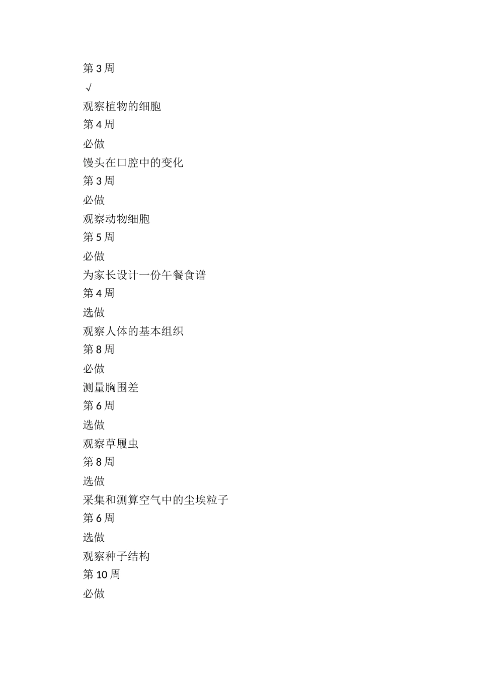 最新七年级下册生物教学计划_第3页