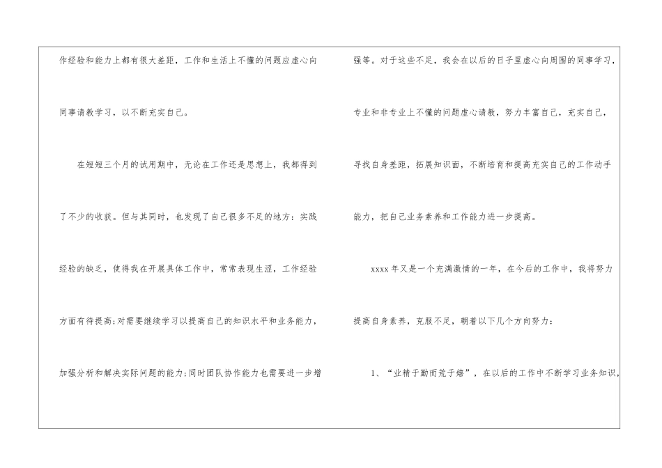 最新业务员试用期工作总结_第3页