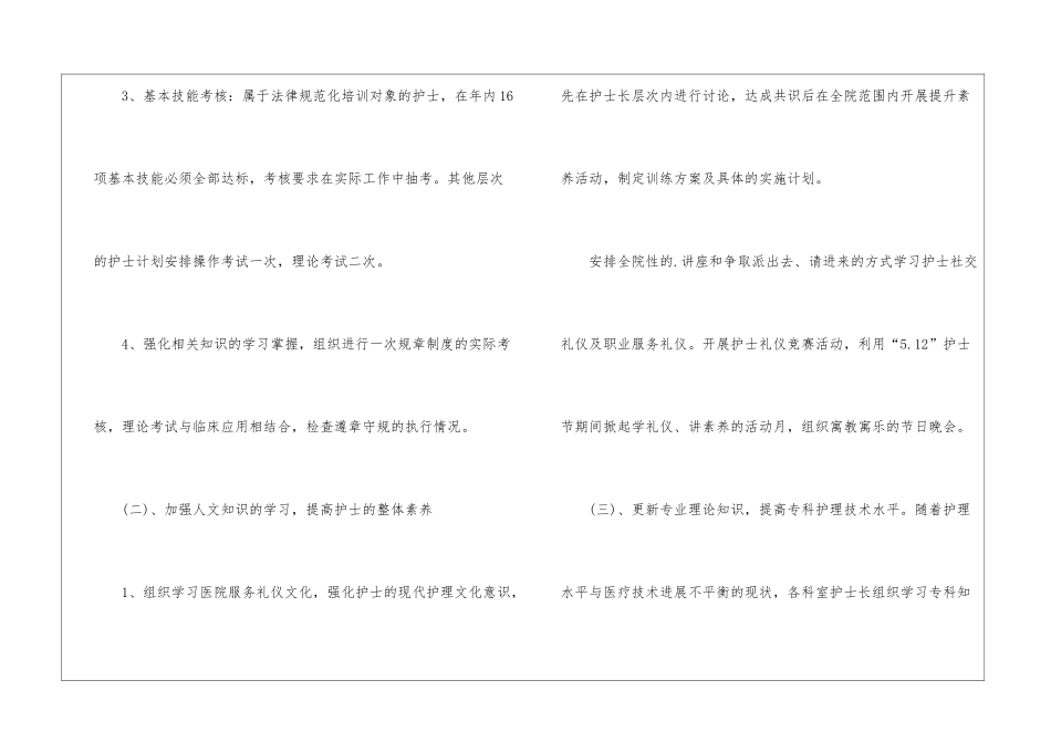 最新医院护士长个人工作计划_第2页