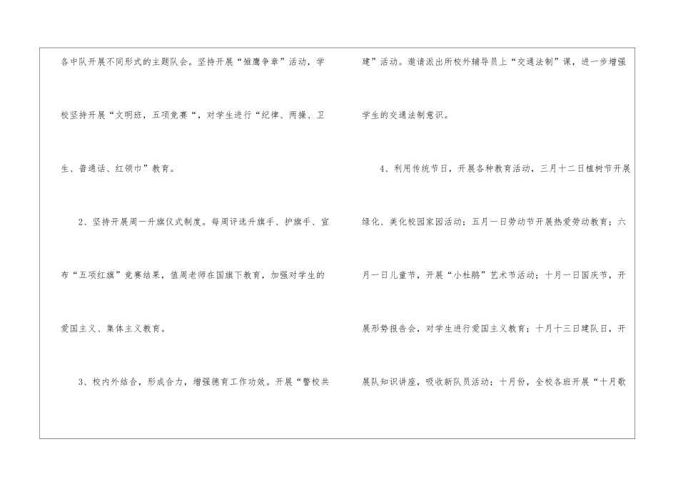 最新学校德育的工作总结_第3页