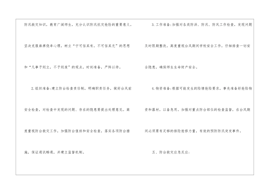 最新学校防台风应急预案_第3页