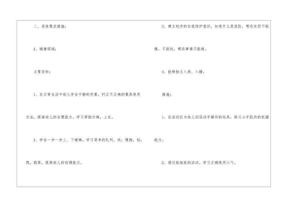 最新托班班主任工作计划_第2页