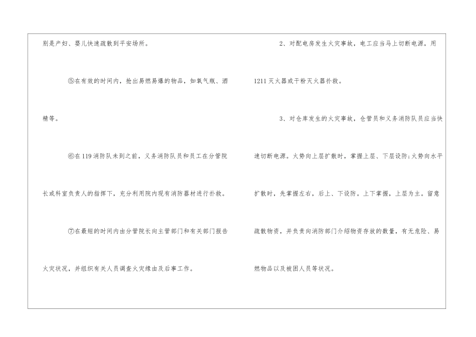 最新消防应急预案范文四篇_第3页