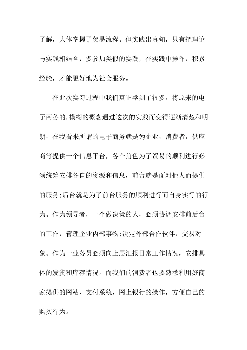 最新电子商务实训报告_第3页