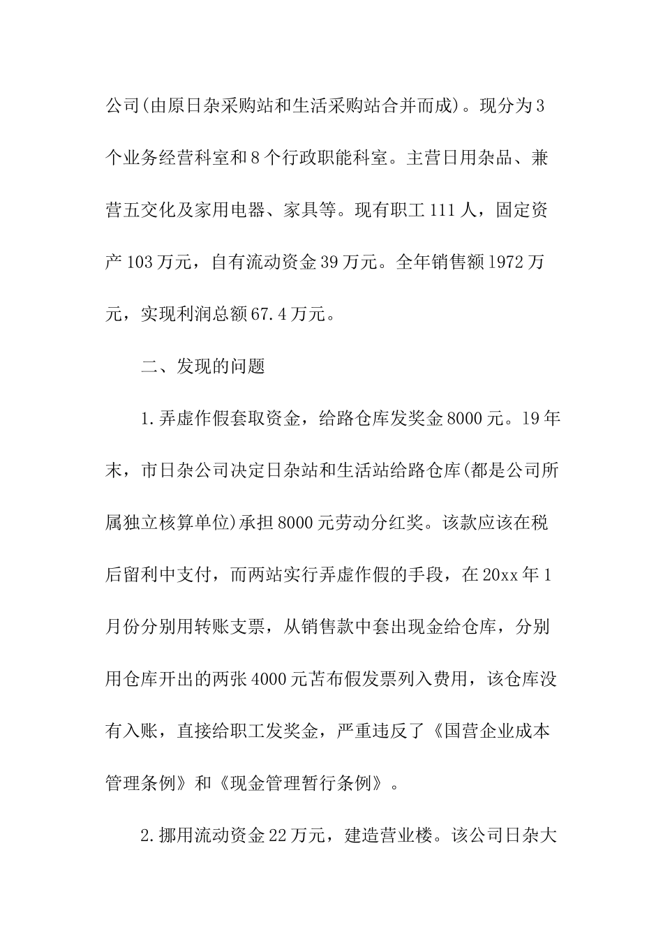 最新财务审计报告_第2页