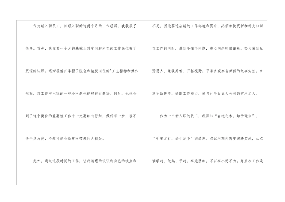 月度个人工作总结模板_第3页