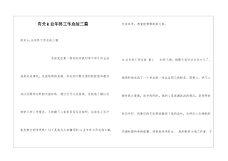 有关it业年终工作总结三篇