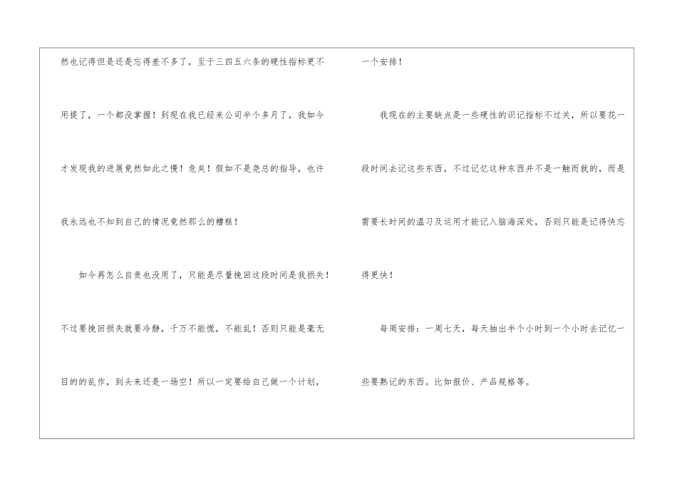 有关于业务员的工作计划_第3页