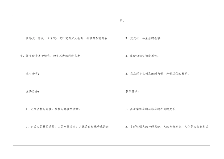 有关六年级教学计划锦集六篇_第2页
