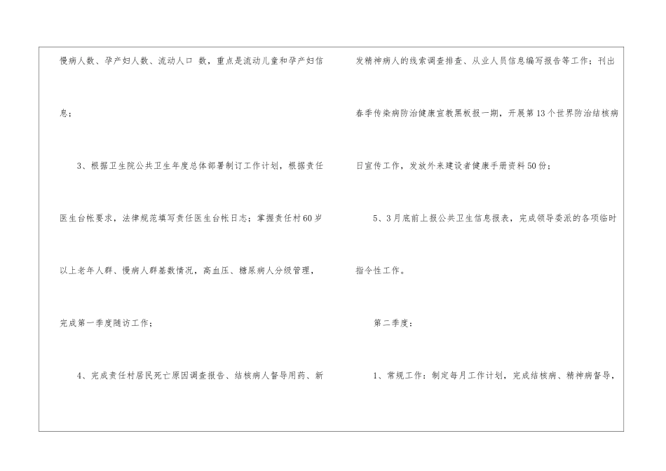 有关医生工作计划集合七篇_第2页
