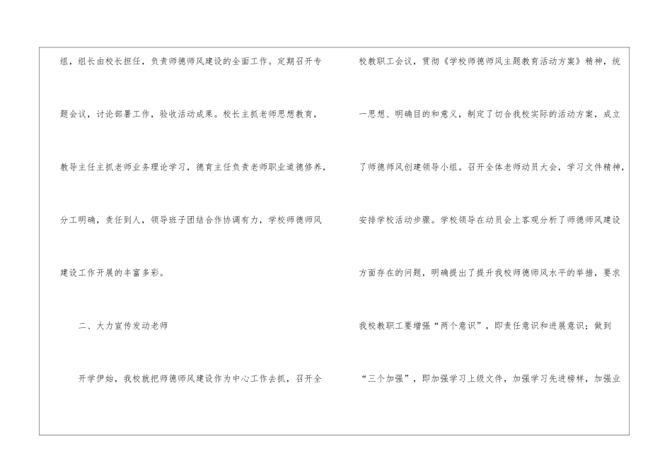 有关教师师德师风工作总结合集六篇_第2页
