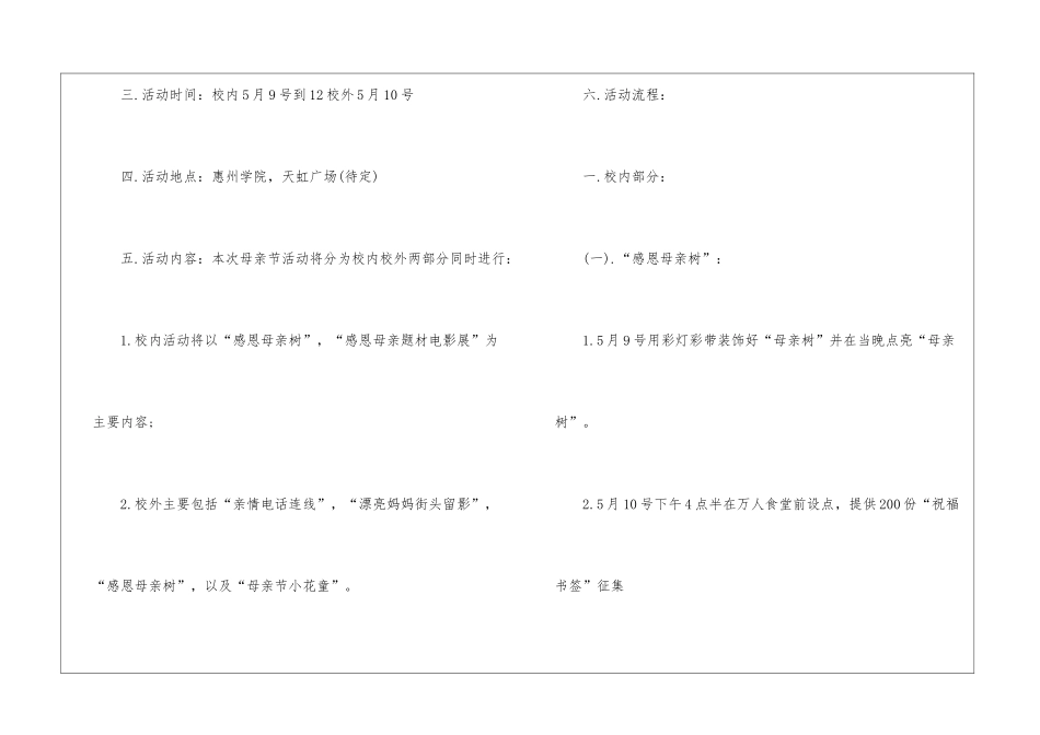 有关母亲节活动方案4篇_第2页