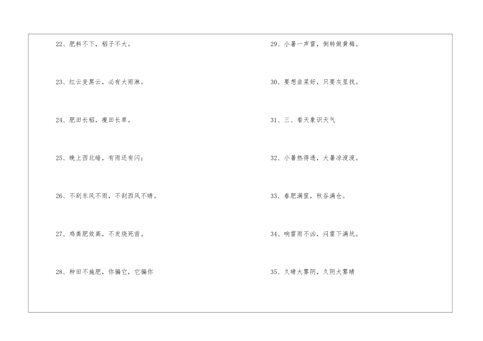 有关气象谚语15篇_第3页