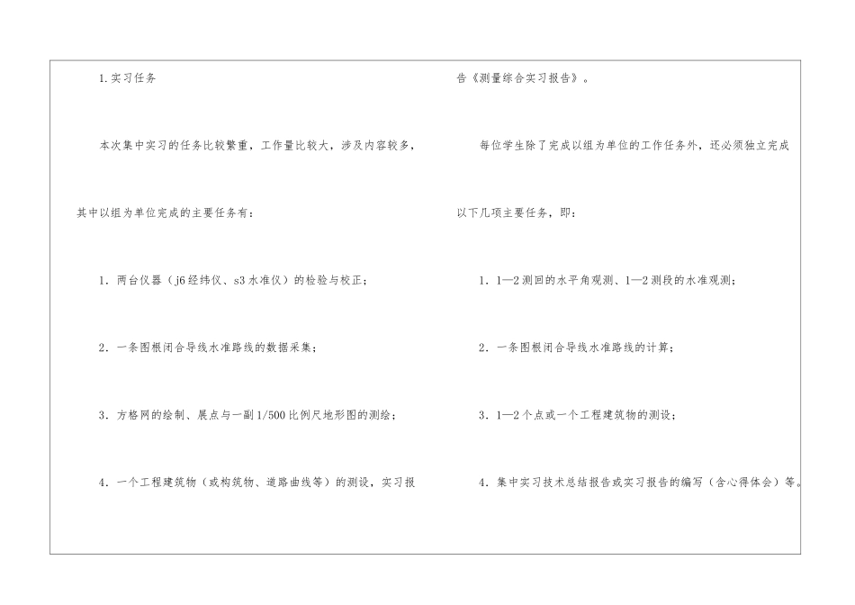 有关测量的实习报告模板六篇_第3页