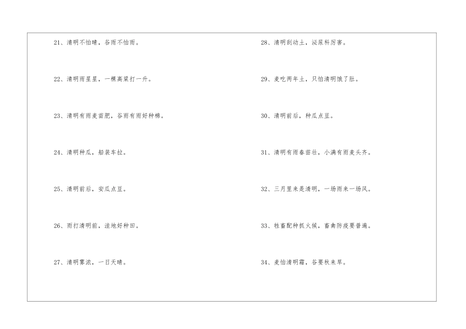 有关清明节的谚语_第3页