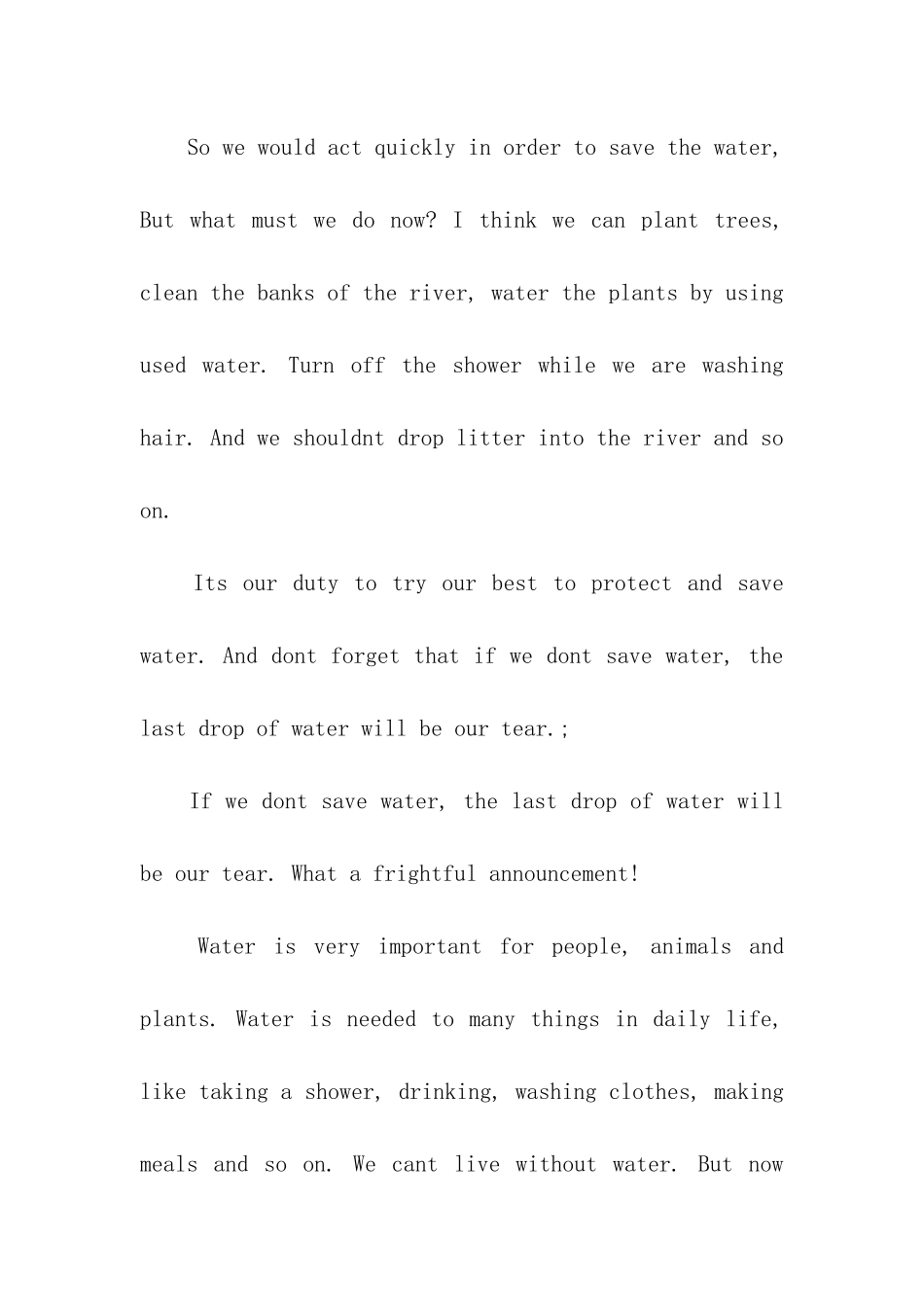 有关环境破坏的英语文章_第3页