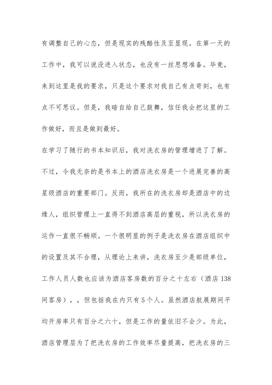 机场服务行业实习总结-_第3页