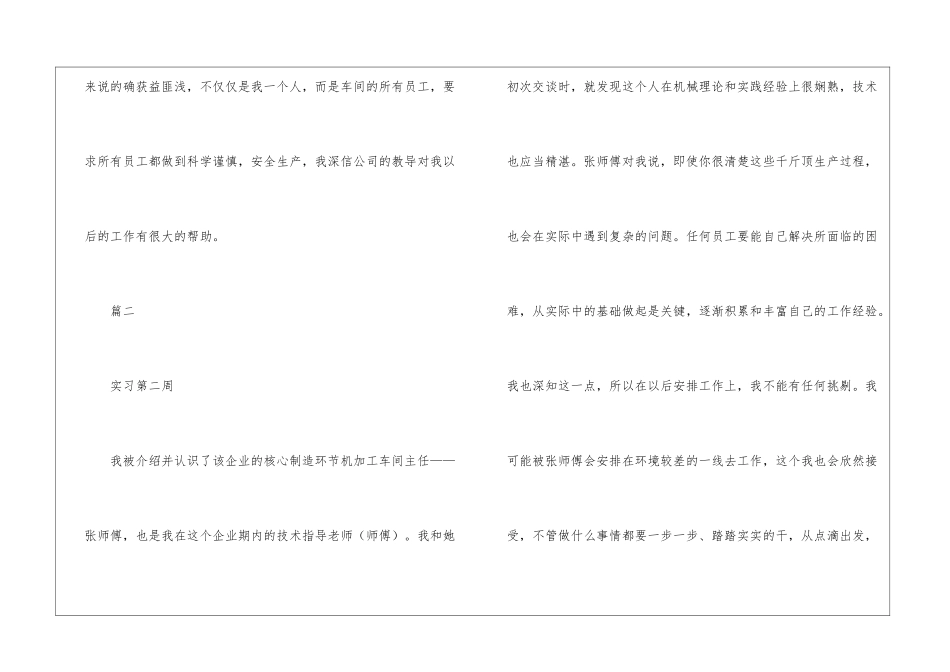 机械设计实习周记五篇-实习周记_第2页