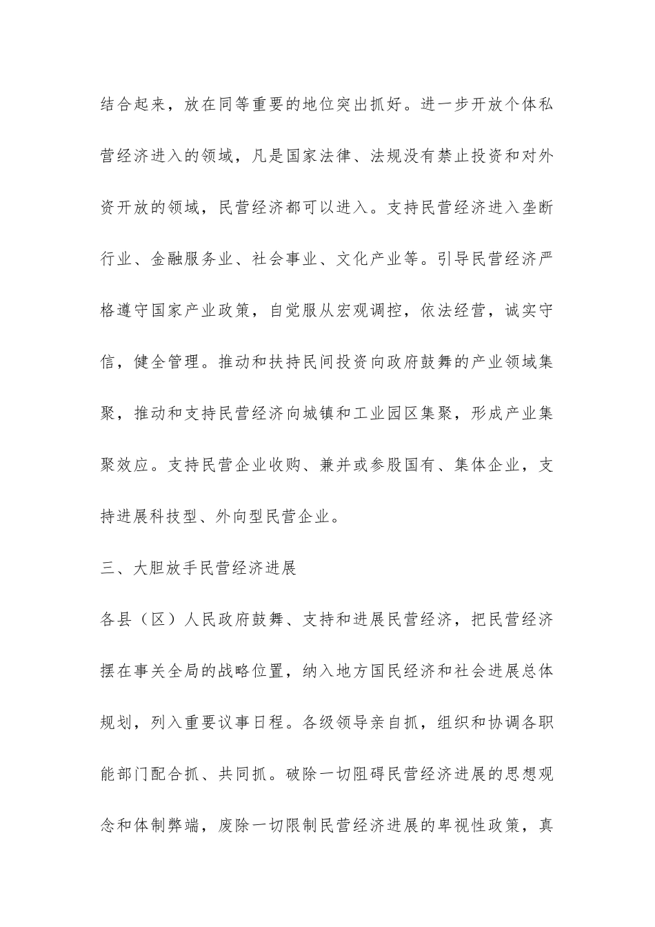 某市加快发展民营经济2024年年终工作总结-_第2页