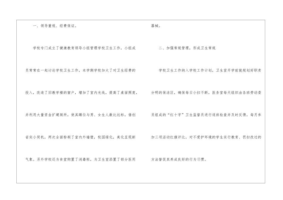 校园卫生工作总结_第2页