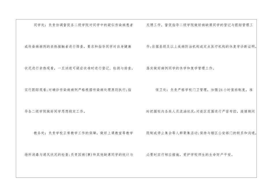 校园最新学校疫情防控期间封闭式管理制度经典范本_第3页