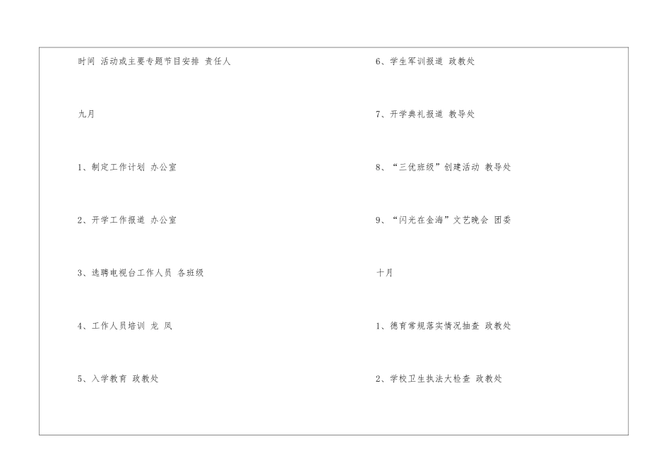校园电视台工作计划_第3页
