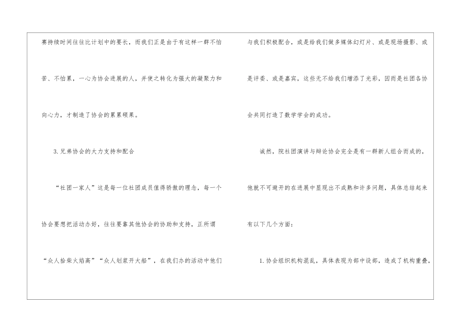 校园社团活动总结3篇_第3页
