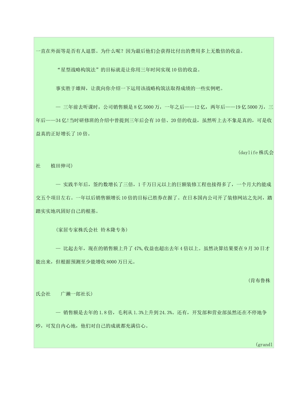 一本为中小企业量身定做的经营手册《60分钟企业经营战略》_第2页