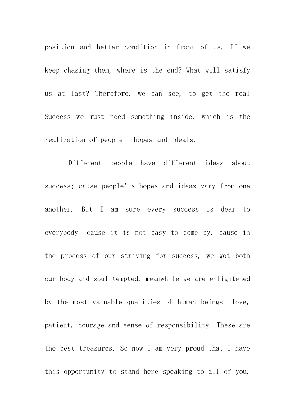 校园英语主题大赛演讲5篇_第2页