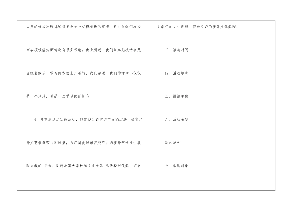 校园话剧大赛策划书_第3页