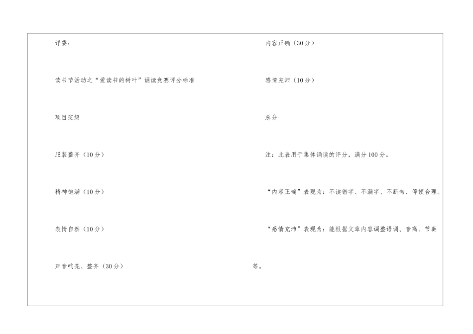 校园读书节活动计划_第2页
