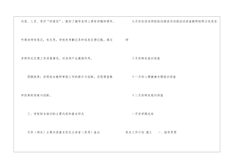 校本工作计划集合五篇_第3页
