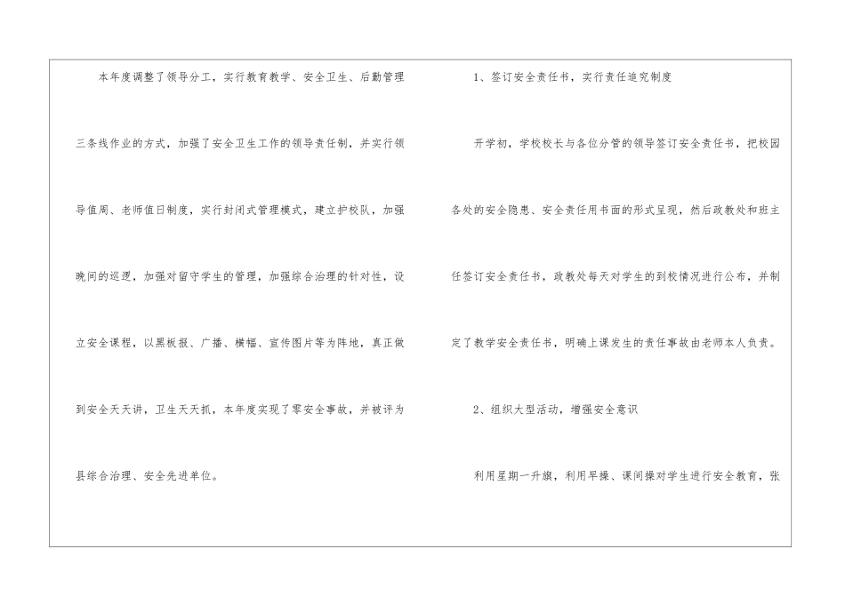 校长个人述职工作报告7篇_第2页