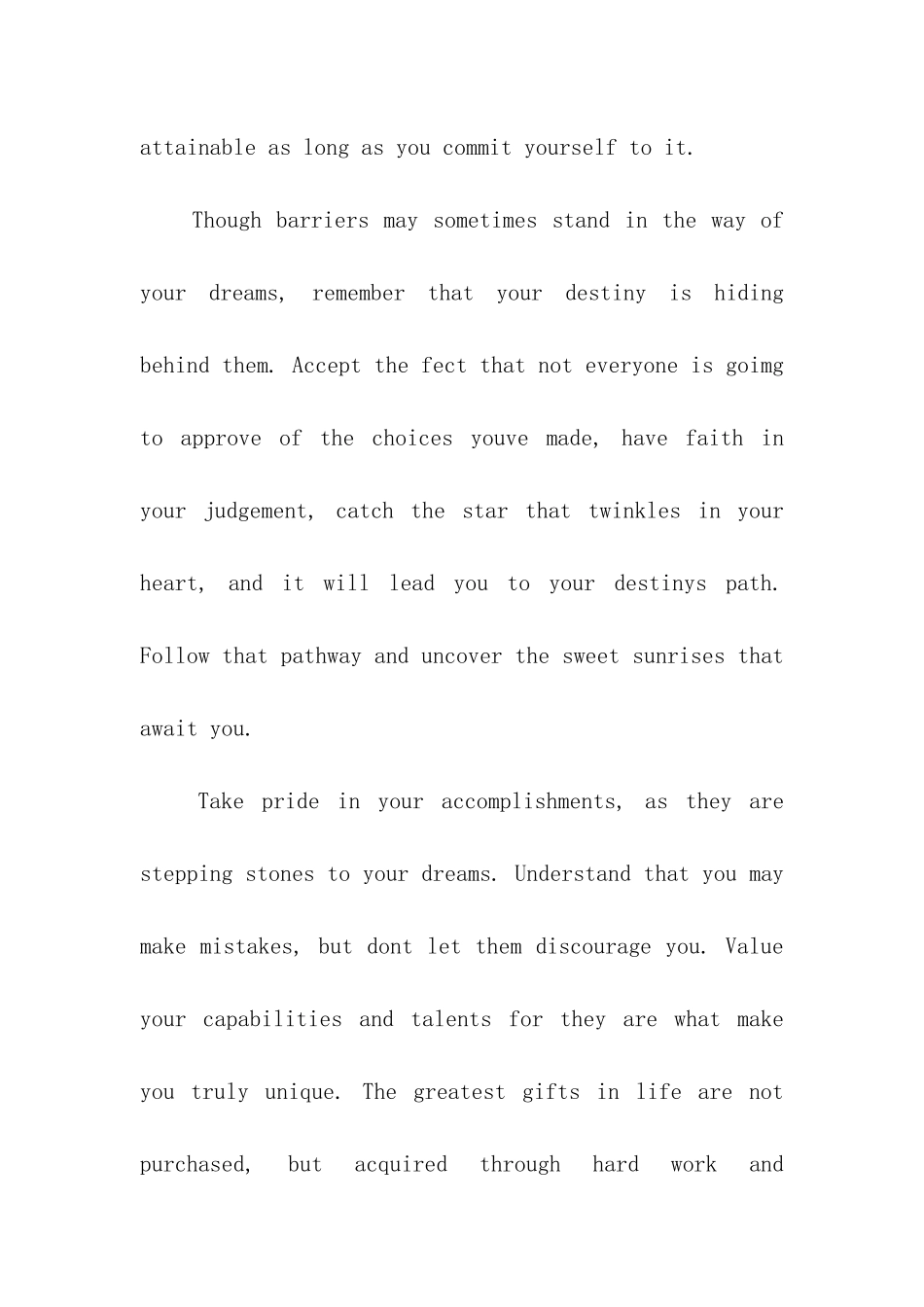 梦想英语演讲稿(精选13篇)_第3页