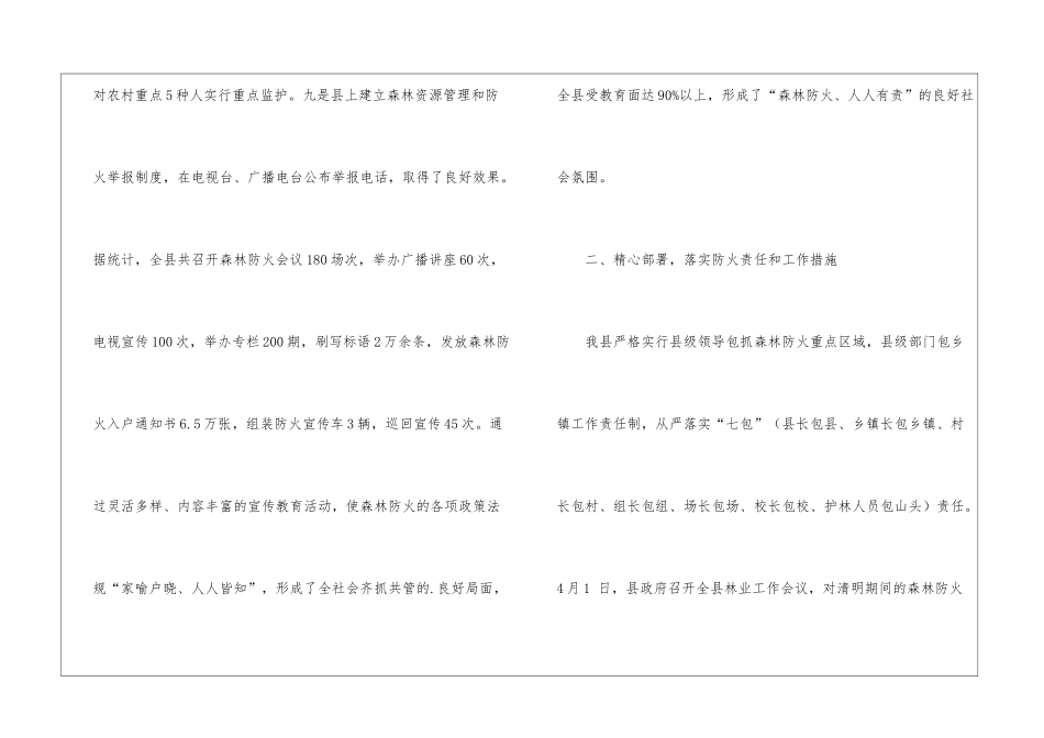 森林防火年终工作总结_第3页