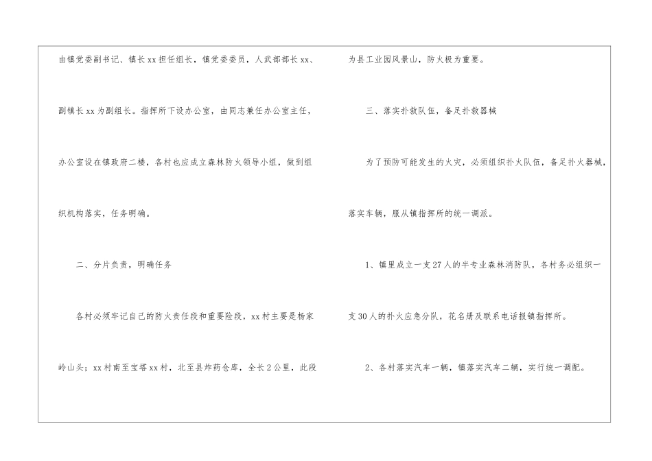 森林防火应急预案_第2页
