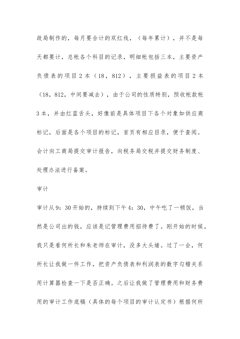 武汉会计师事务所实习报告-_第3页
