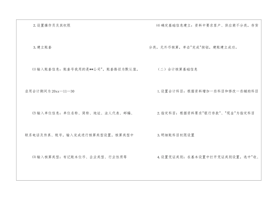 毕业生会计电算化实习总结_第3页