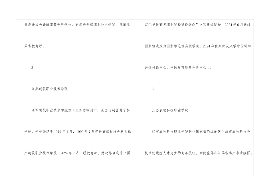 江苏专科院校实力排名-2024年江苏所有专科学校排行榜_第2页