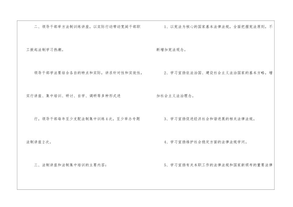 法制宣传讲座方案--_第3页