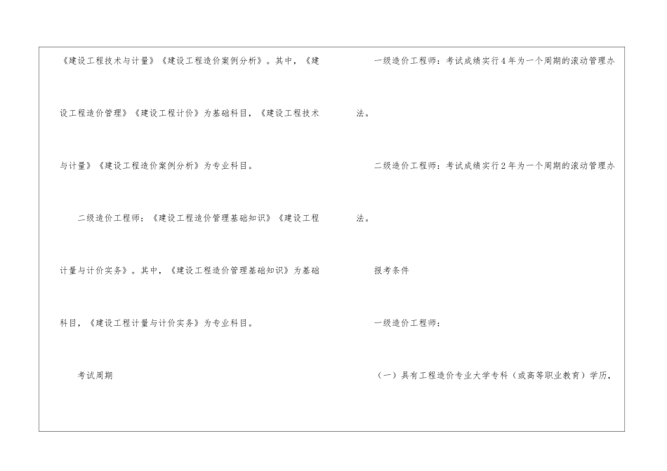 注册造价师：到底是考一价还是二价_第2页