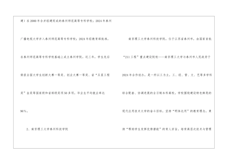 泰州有哪些本科大学和大专-泰州有哪些大学名单汇总_第2页