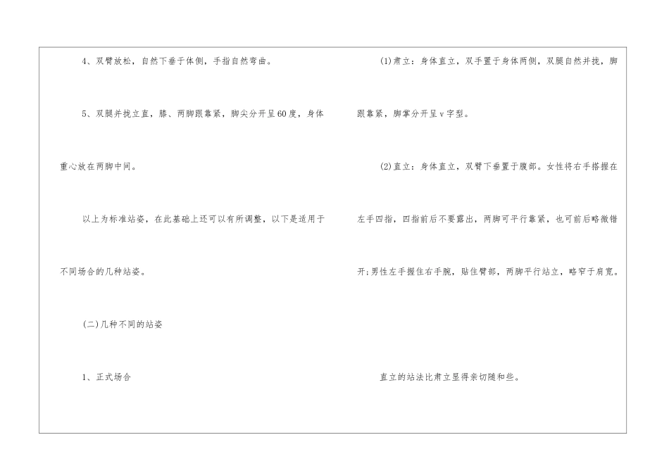 浅谈举止礼仪常识_第2页