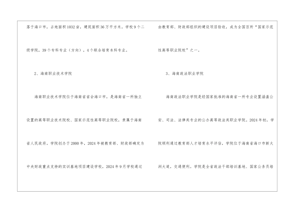 海南专科院校实力排名-2024年海南所有专科学校排行榜_第2页