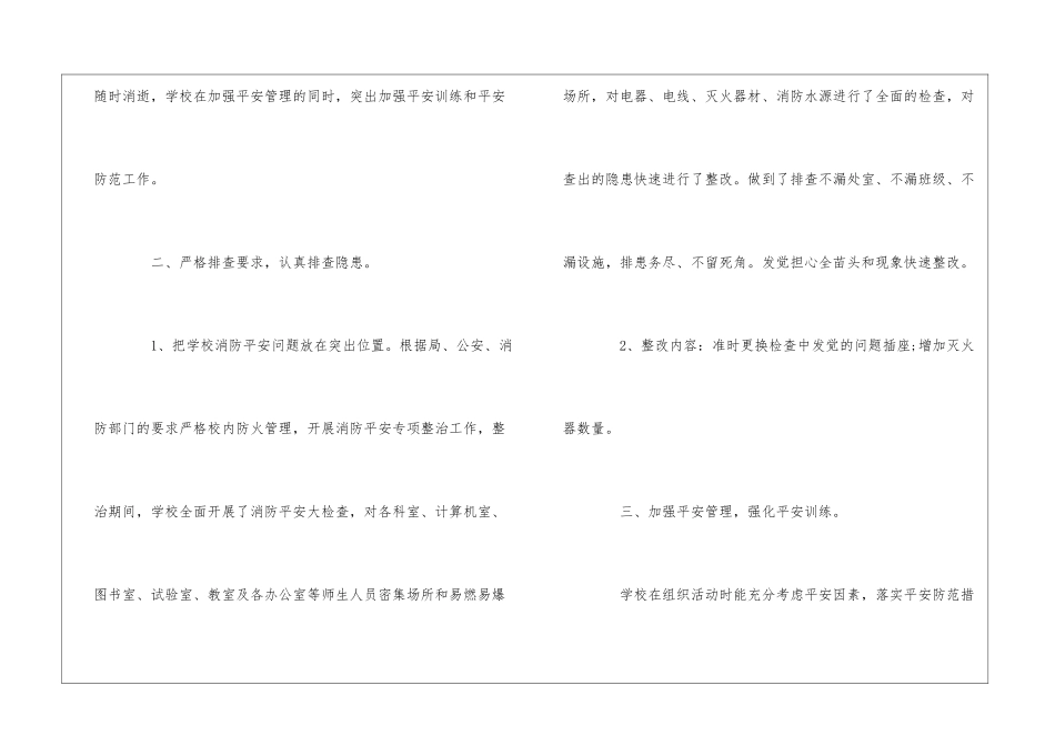 消防安全专项整治工作总结2篇_第2页